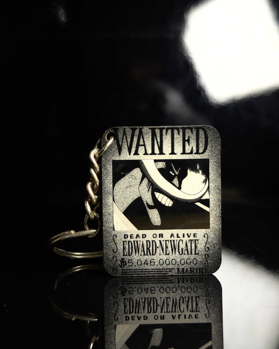 Edward Newgate Wanted Poster Keychain
