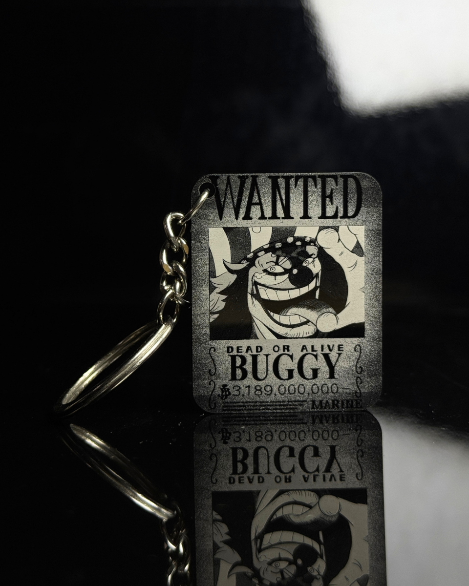 Buggy Wanted Poster Keychain
