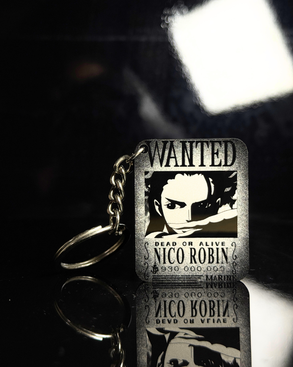 Nico Robin Wanted Poster Keychain