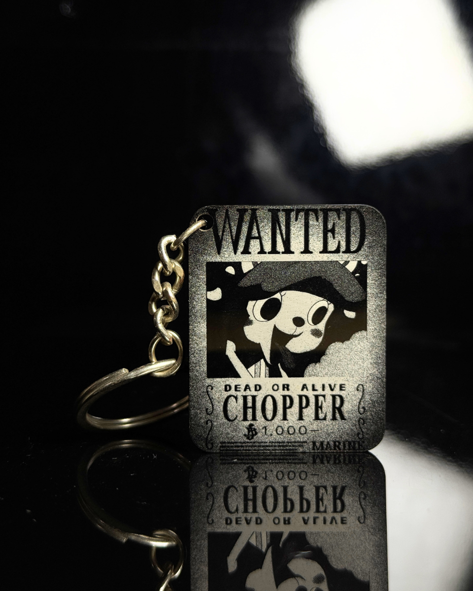 Chopper Wanted Poster Keychain