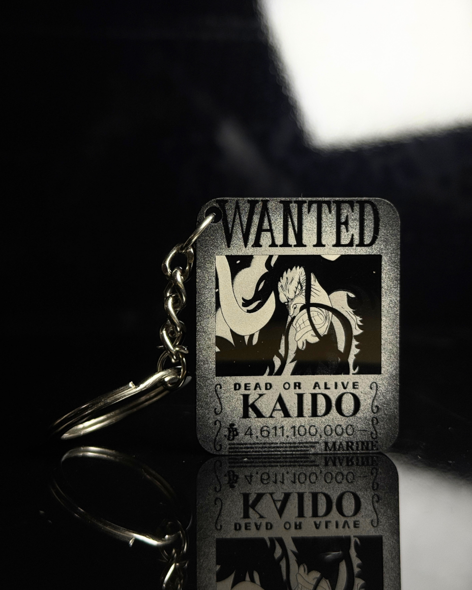 Kaido Wanted Poster Keychain