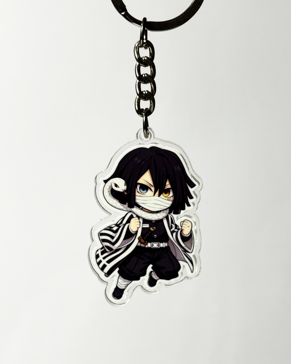 Obanai Iguro Chibi Keychain