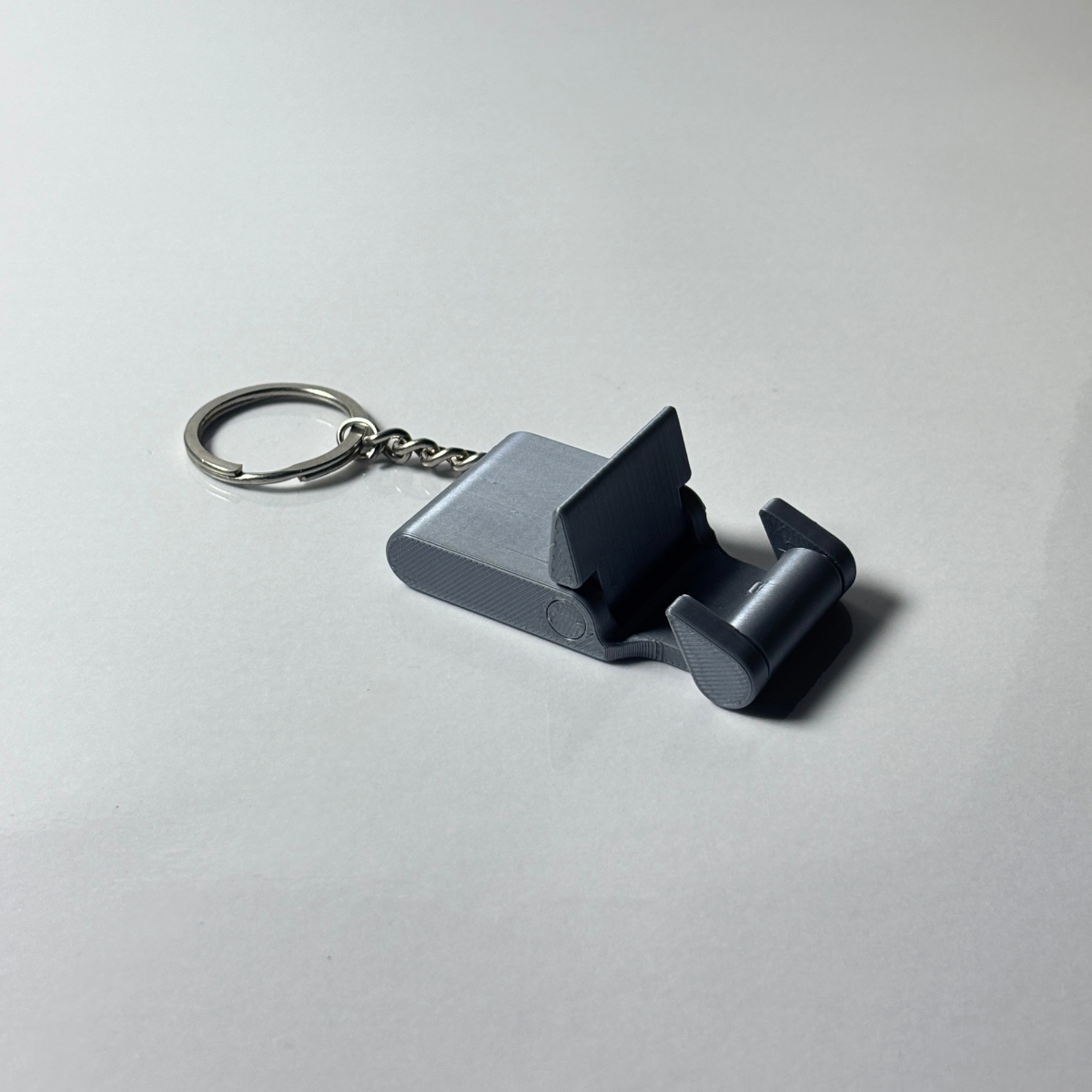 Foldable Phone Stand Keychain | Portable Mobile Holder — view 2
