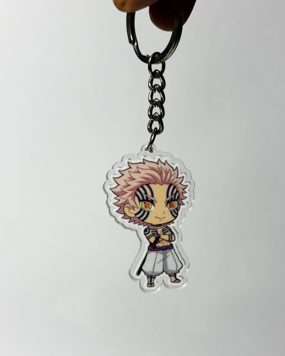 Akaza Chibi Keychain